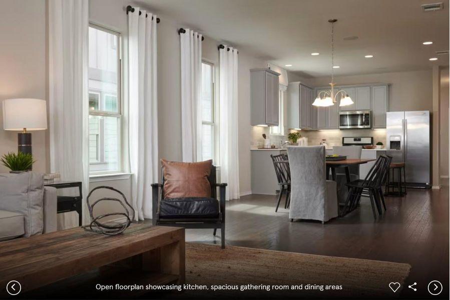 Interior photos- Photo of Pulte model home with same floor plan, not of actual home listed.