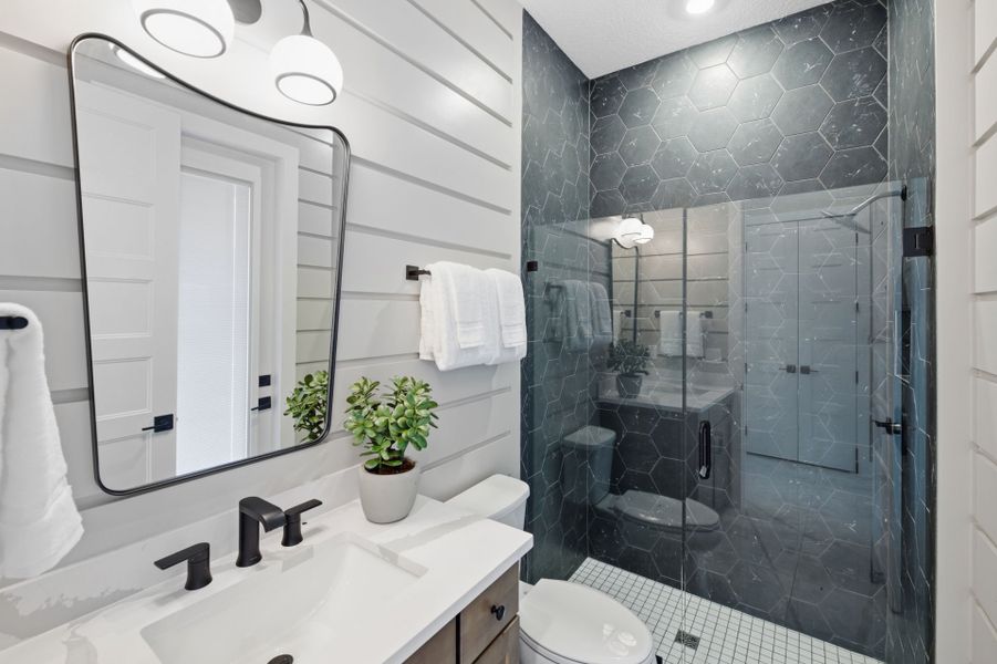 Representative furnished interior of a home built from the Livingston II by Pulte Homes in Marigold, Davie (Image 15).