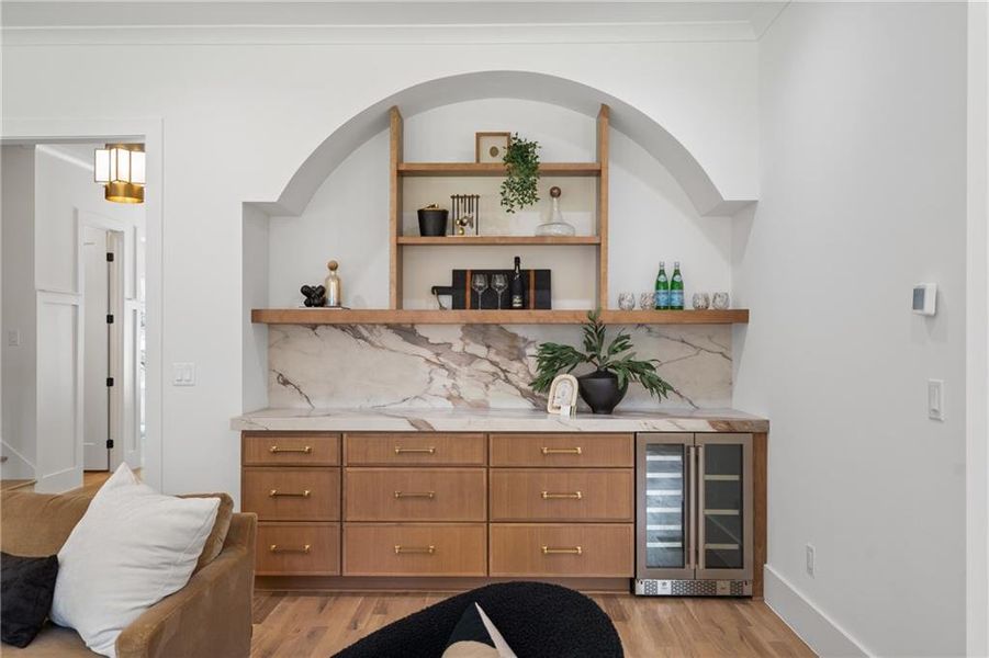 Furnished interior view inside a new home in , Brookhaven (Image 11).