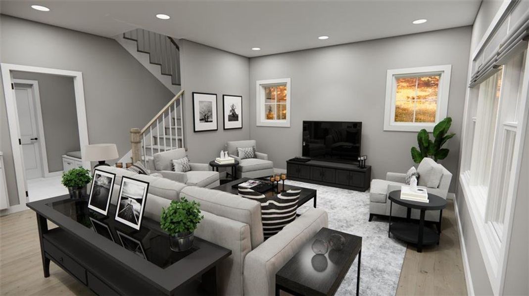 Furnished interior view inside a new home in , Carrollton (Image 25). Furnished interior view inside a new home in , Carrollton (Image 25).