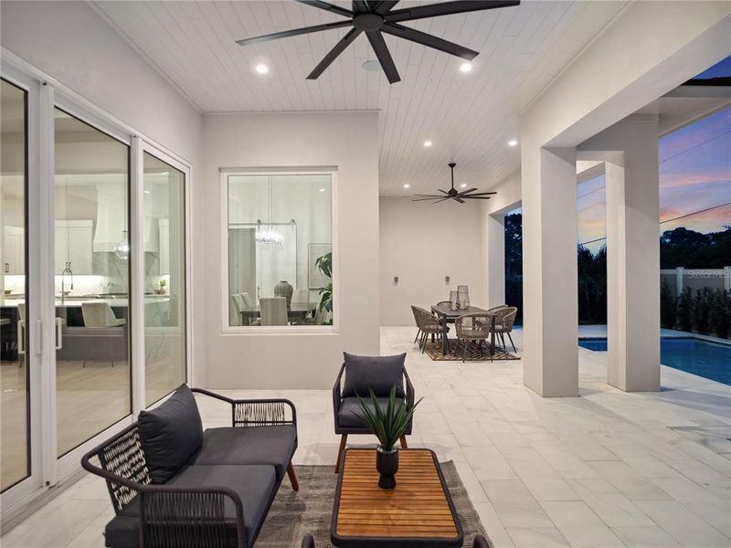 Furnished interior view inside a new home in Lake Sheen Sound, Orlando (Image 39).