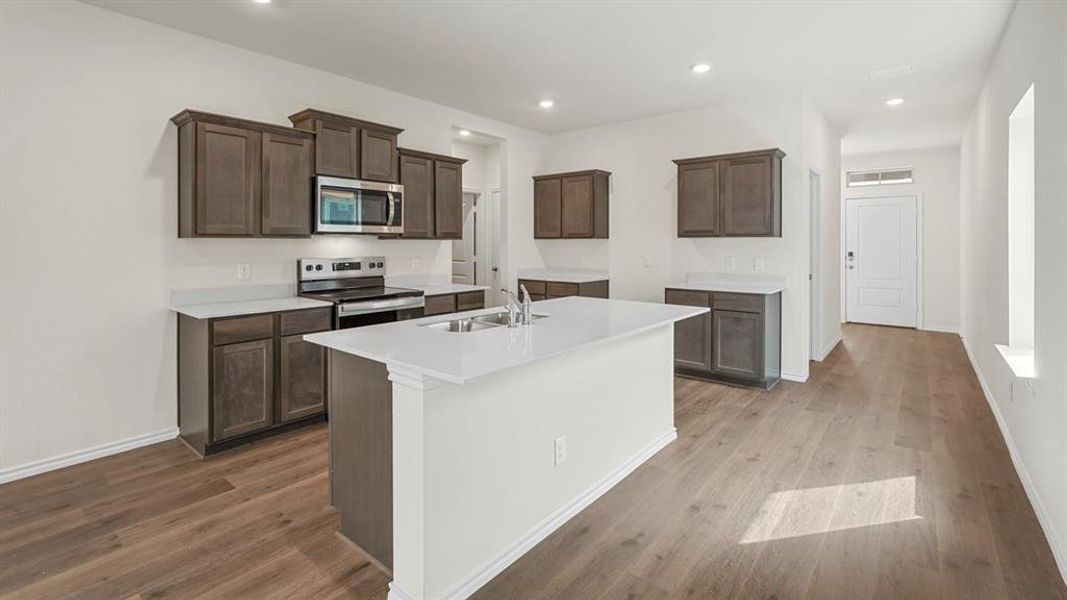 Furnished interior view inside a new home in Creekside Ranch, Blue Ridge (Image 3).
