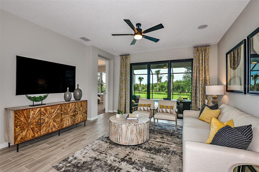 Furnished interior view inside a new home in Indigo Creek, Apollo Beach (Image 7).