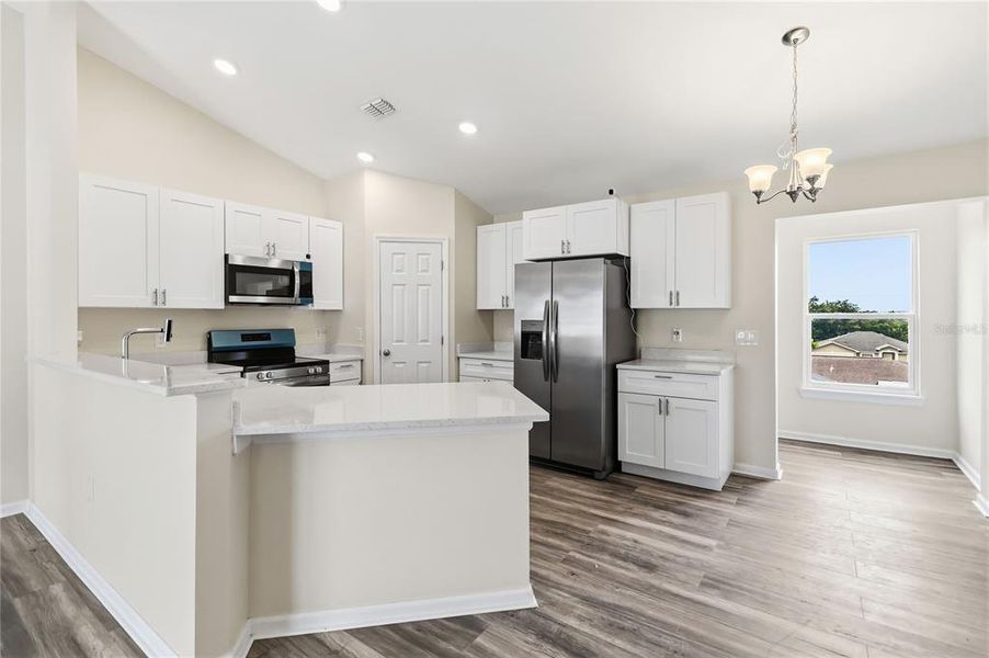 Furnished interior view inside a new home in , Deltona (Image 6).