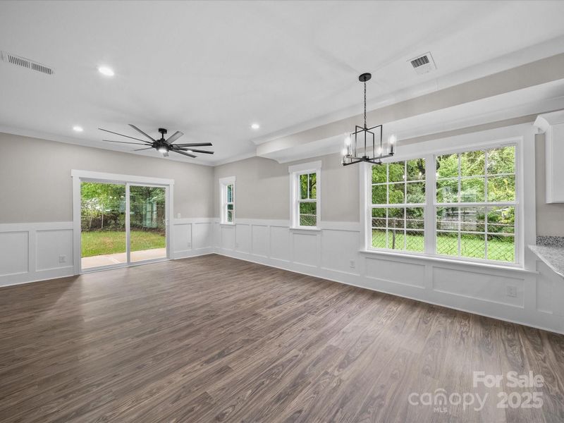 Spacious, unfurnished interior of a new home in , Charlotte (Image 30).