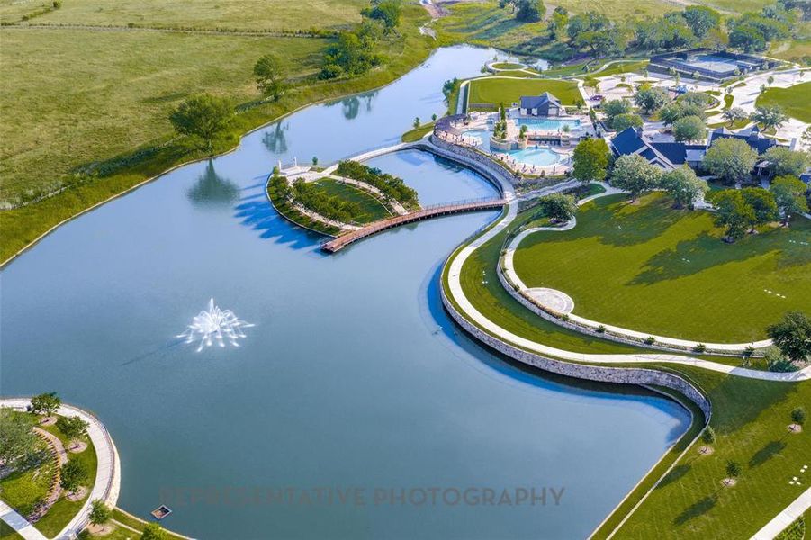 Community amenities in Mustang Lakes: 60ft. lots, Celina (Image 26).