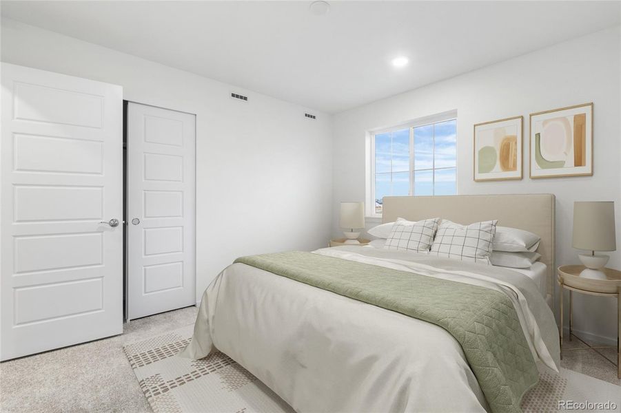 Furnished interior view inside a new home in Wolf Creek Run West, Strasburg (Image 19).