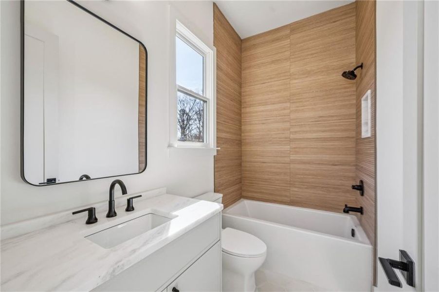 Furnished interior view inside a new home in , Atlanta (Image 37). Furnished interior view inside a new home in , Atlanta (Image 37).