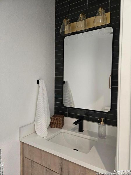 Furnished interior view inside a new home in , San Antonio (Image 19).