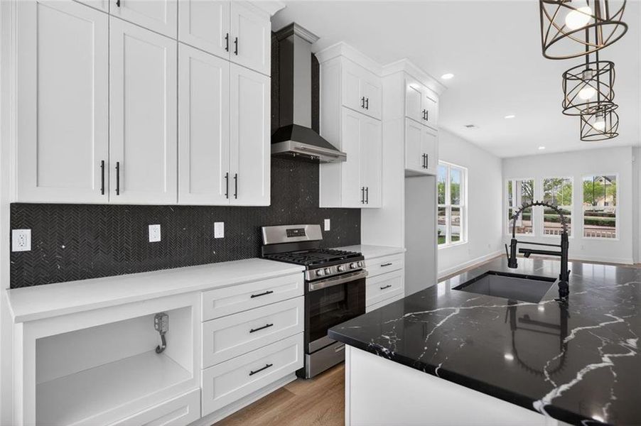 Furnished interior view inside a new home in , Douglasville (Image 5).