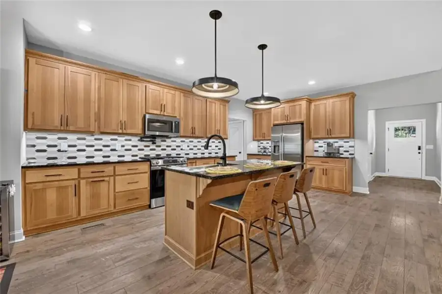 Furnished interior view inside a new home in , Ellijay (Image 9).
