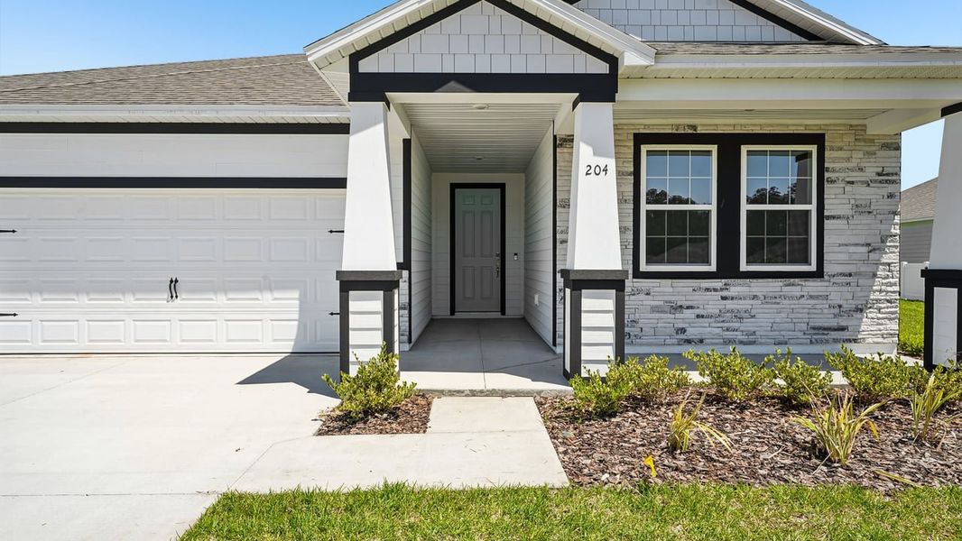 Representative exterior details of a home built from the Naples by Maronda Homes in Winding River, St. Marys (Image 3). Representative exterior details of a home built from the Naples by Maronda Homes in Winding River, St. Marys (Image 3).