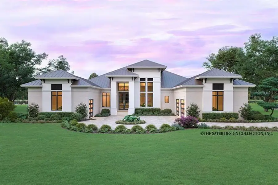 Front exterior of a new home in , Montverde, FL, highlighting curb appeal (Image 2). Front exterior of a new home in , Montverde, FL, highlighting curb appeal (Image 2).