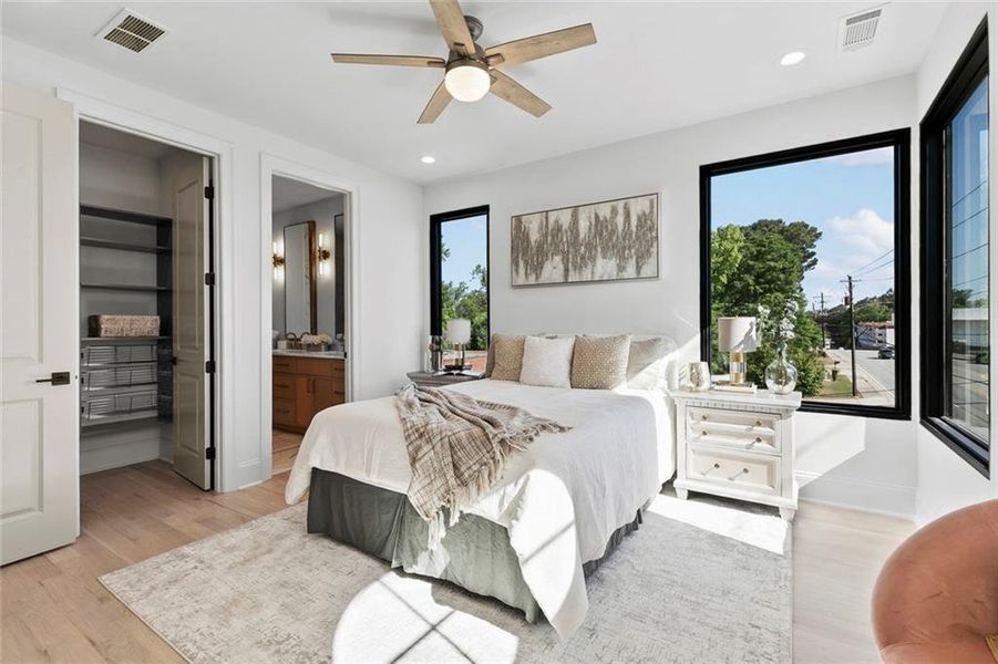 Furnished interior view inside a new home in , Chamblee (Image 34).