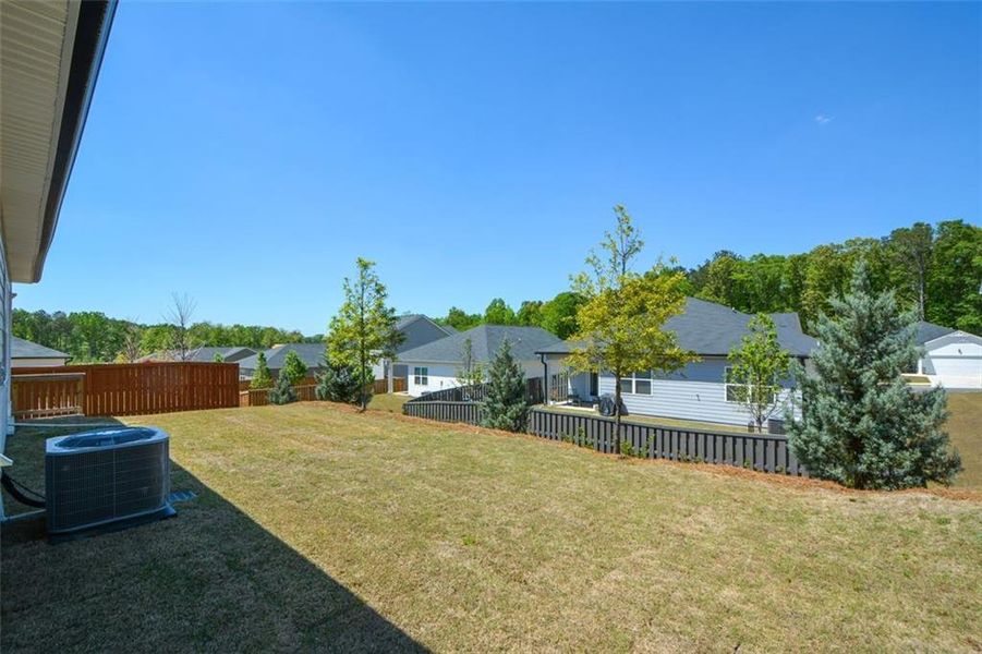 Exterior details and patio area of a home in , Lithonia (Image 25).