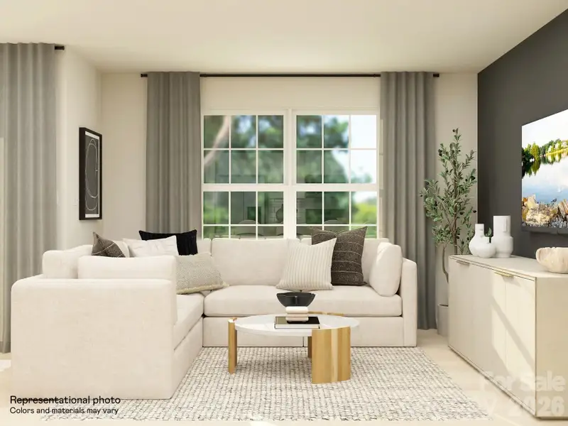 Furnished interior view inside a new home in The Vines, Charlotte (Image 3). Furnished interior view inside a new home in The Vines, Charlotte (Image 3).