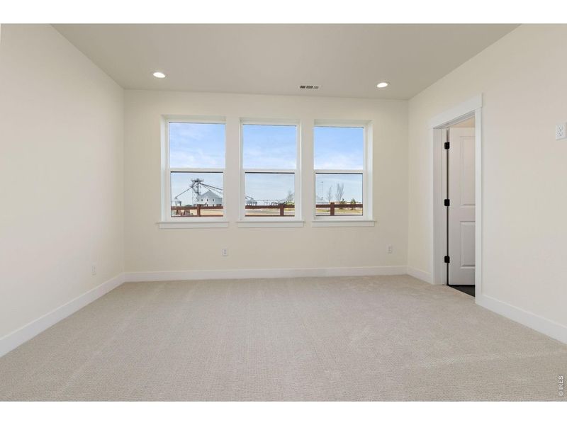 Spacious, unfurnished interior of a new home in RainDance, Windsor (Image 29).