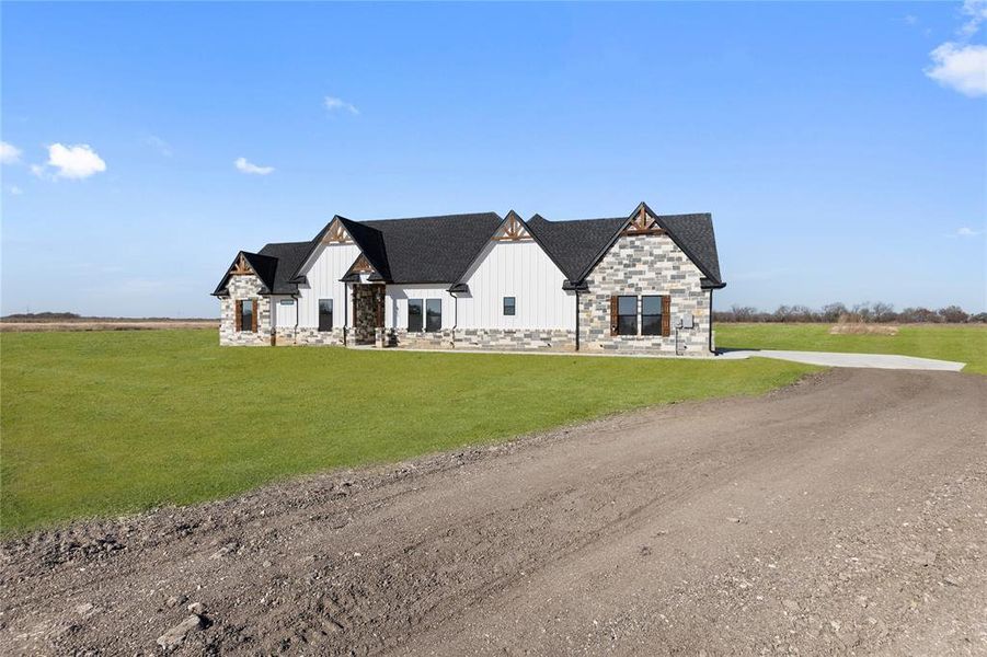 Front exterior of a new home in , Palmer, TX, highlighting curb appeal (Image 24).