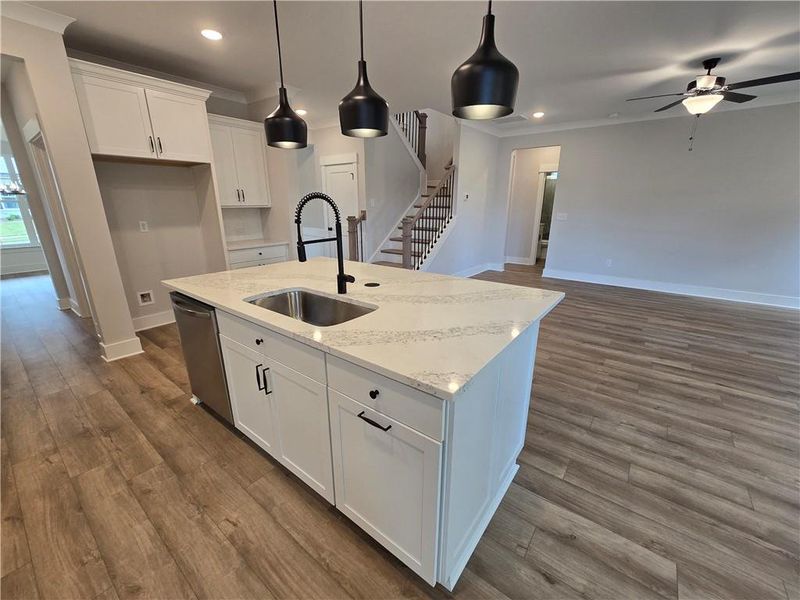 Furnished interior view inside a new home in Marble Tree, Ball Ground (Image 9).
