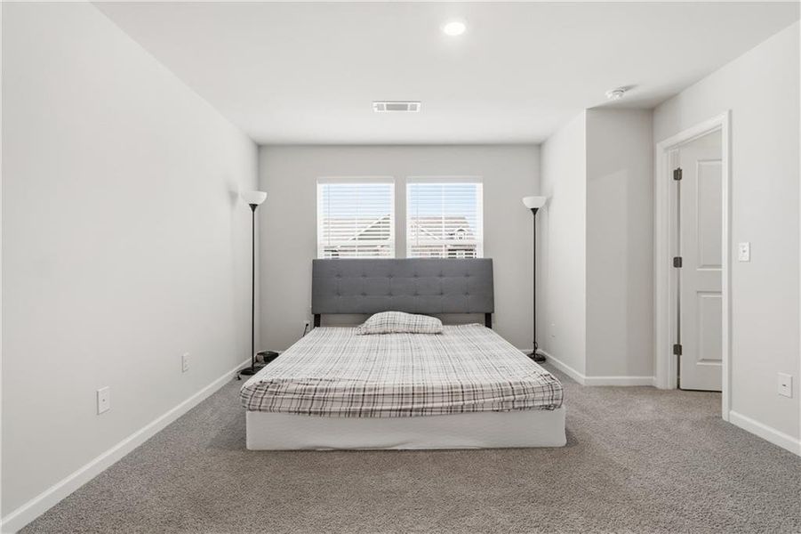 Furnished interior view inside a new home in , Oakwood (Image 15). Furnished interior view inside a new home in , Oakwood (Image 15).