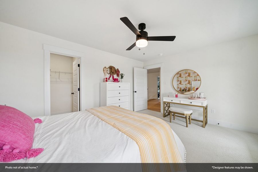 Furnished interior view inside a new home in Sweetbrier, Durham (Image 26).