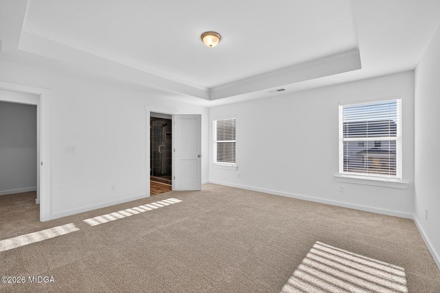 Spacious, unfurnished interior of a new home in Langston Place, Perry (Image 36).