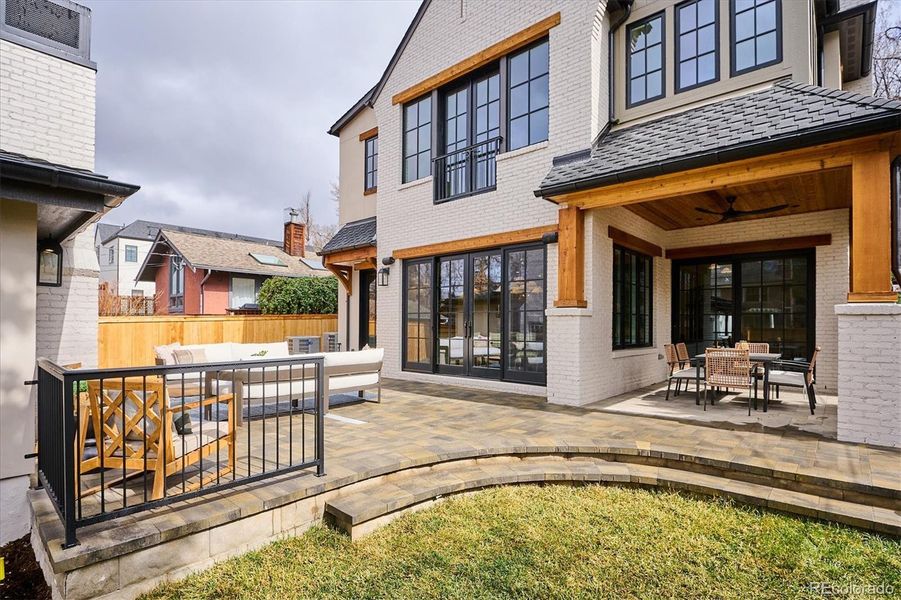 Exterior details and patio area of a home in , Denver (Image 29).