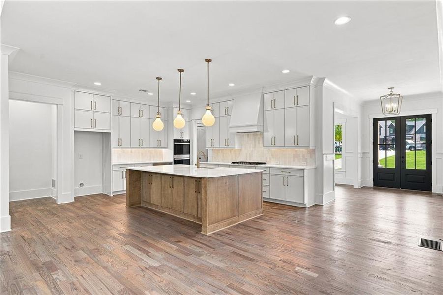Furnished interior view inside a new home in Malone's Pond, Ball Ground (Image 40).