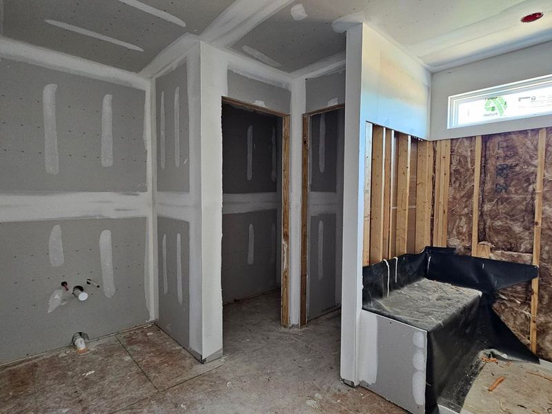 In-progress construction of a new home in Springvale, Fuquay Varina, NC (Image 65).