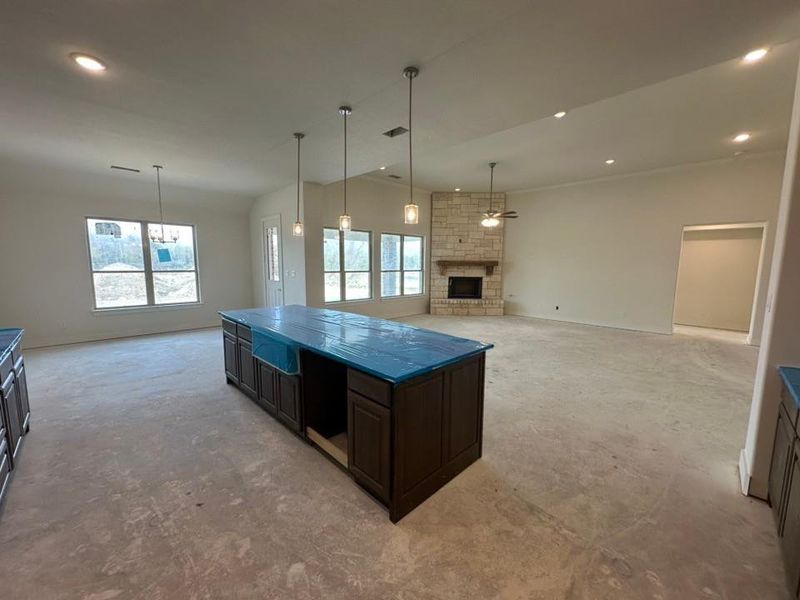 In-progress construction of a new home in Fannin Ranch, Leonard, TX (Image 19).