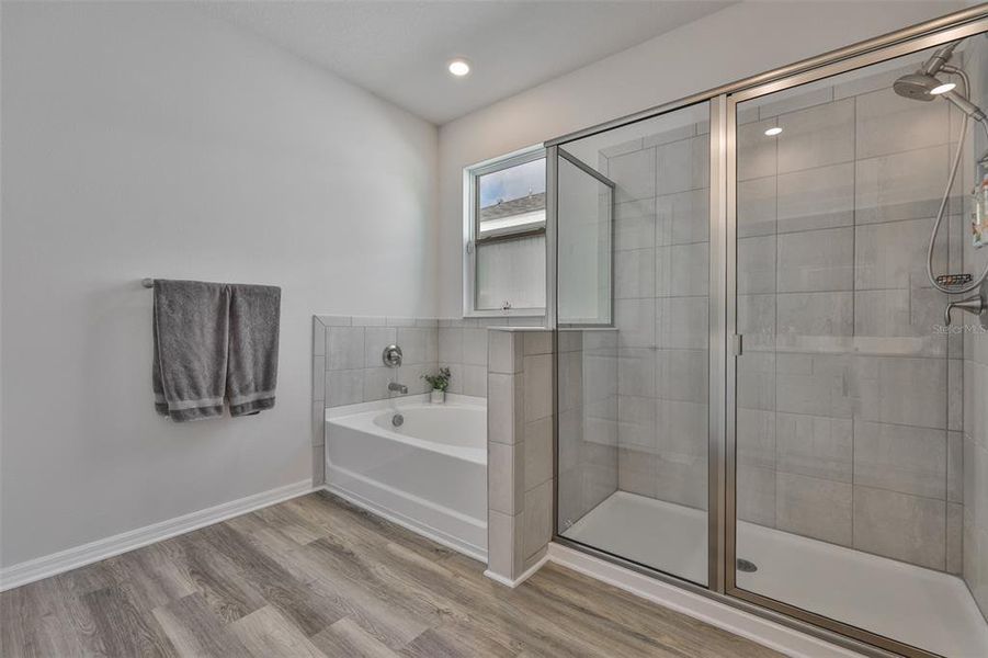 Furnished interior view inside a new home in Silverstone North, Palmetto (Image 15).