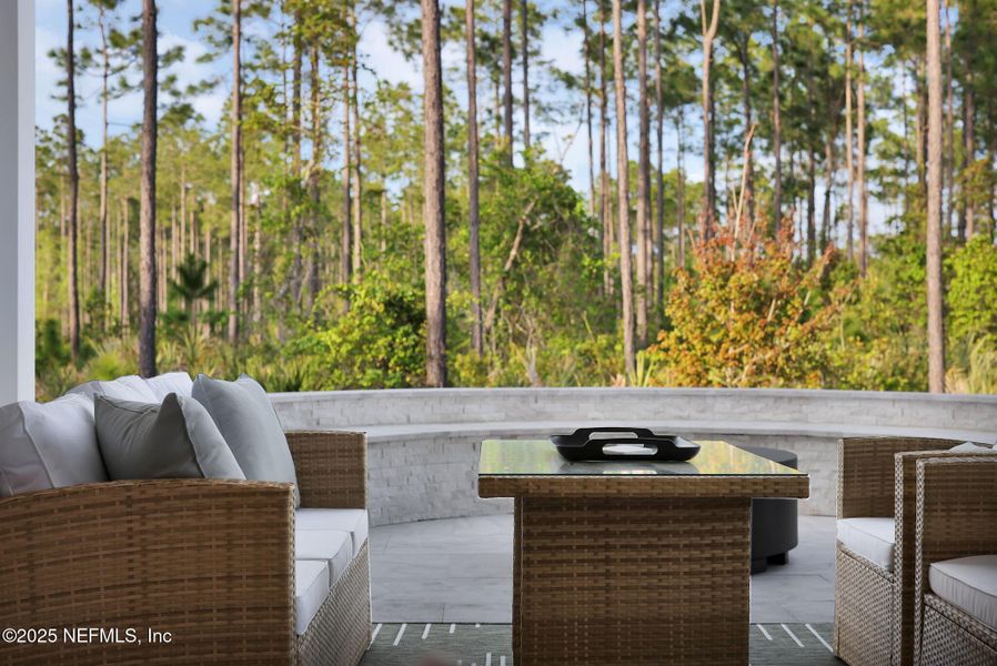 Exterior details and patio area of a home in , Ponte Vedra (Image 29). Exterior details and patio area of a home in , Ponte Vedra (Image 29).