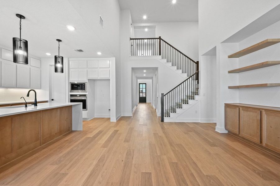 Representative Family Room - some options shown Representative Family Room - some options shown
