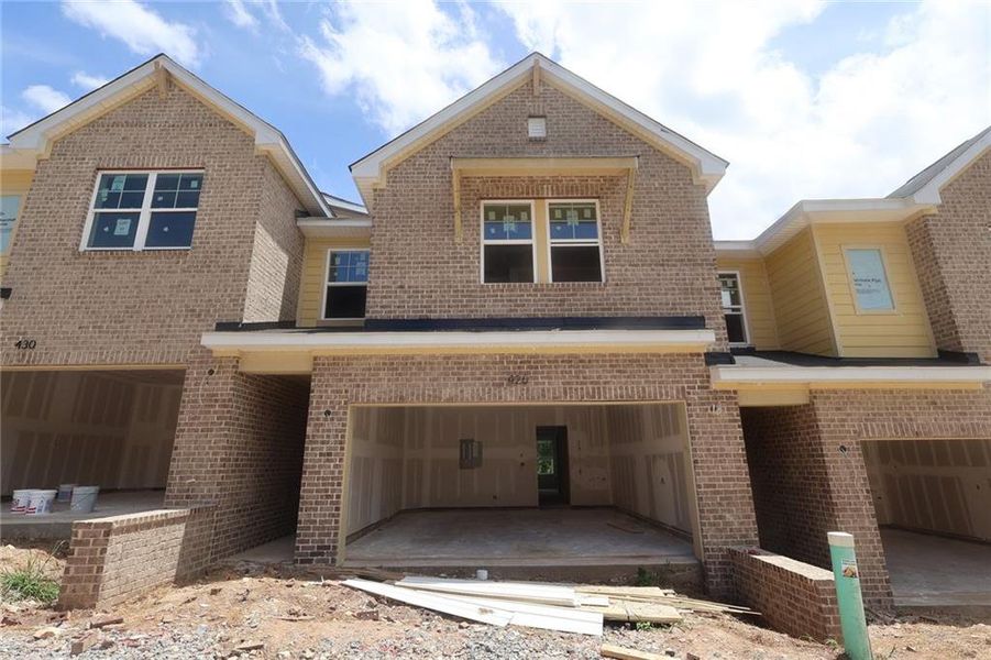 In-progress construction of a new home in Grandview Terrace, Canton, GA (Image 5).