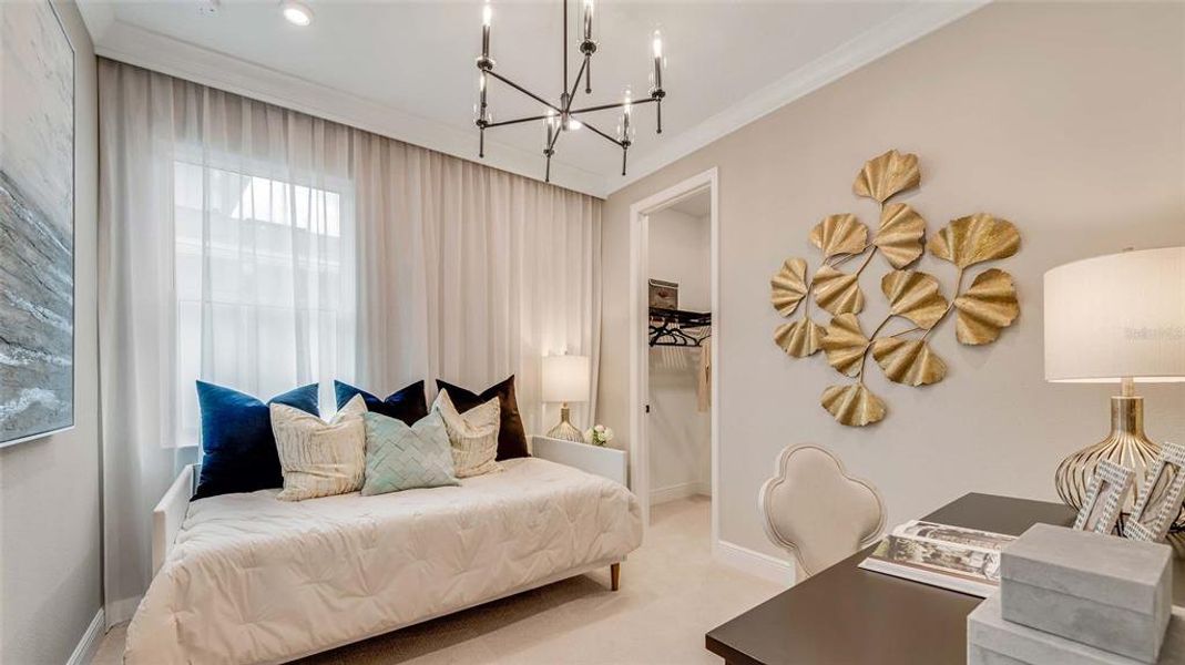 Furnished interior view inside a new home in Cresswind DeLand, Deland (Image 8).