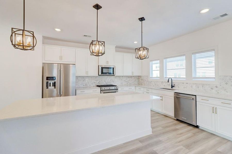 Furnished interior view inside a new home in , Smyrna (Image 9).
