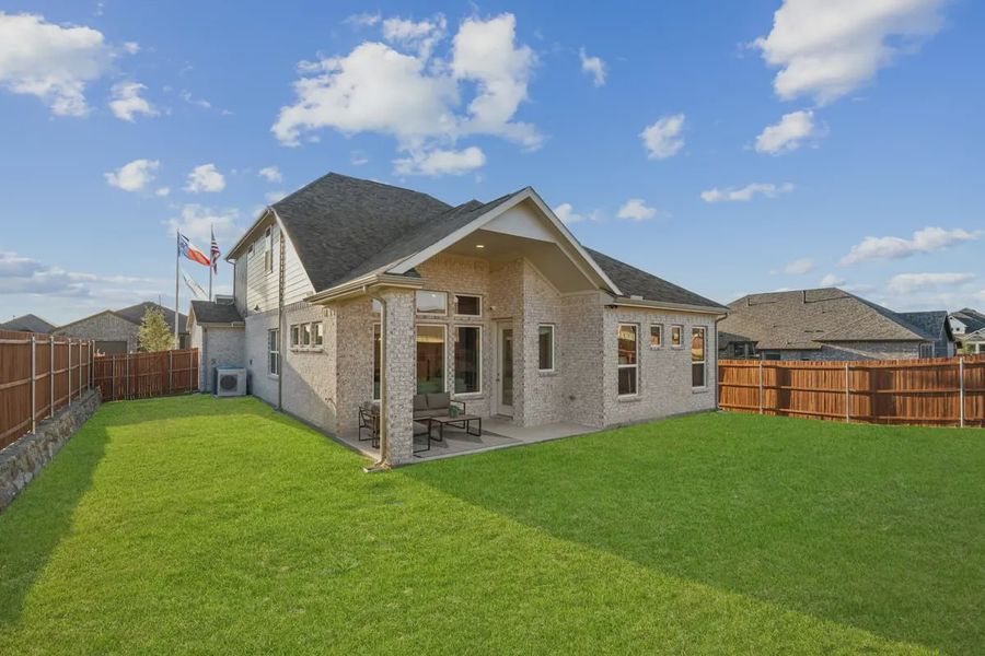 Representative exterior details of a home built from the Dayton 50' by Chesmar Homes in Las Lomas, Forney (Image 3).