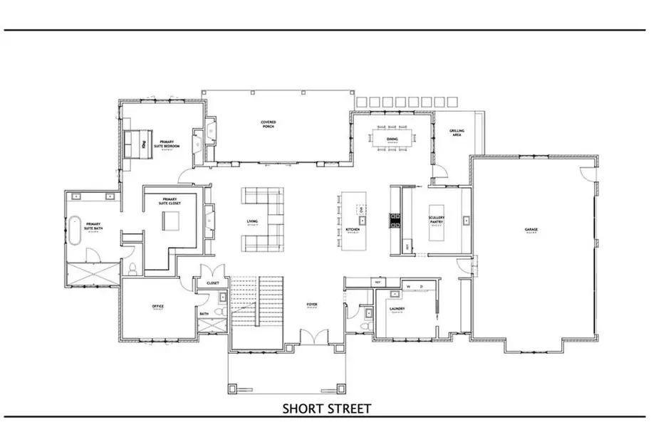 2D floor plan layout of this home in , Suwanee, GA (Image 3).