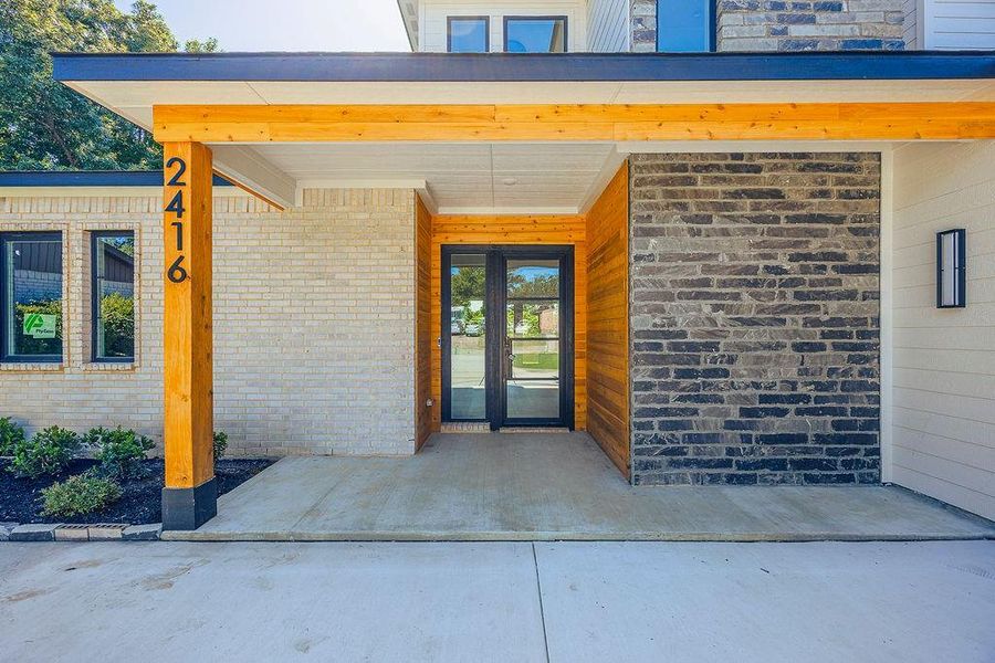 Front exterior of a new home in , Arlington, TX, highlighting curb appeal (Image 23). Front exterior of a new home in , Arlington, TX, highlighting curb appeal (Image 23).