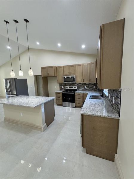 Furnished interior view inside a new home in , Okeechobee (Image 7).