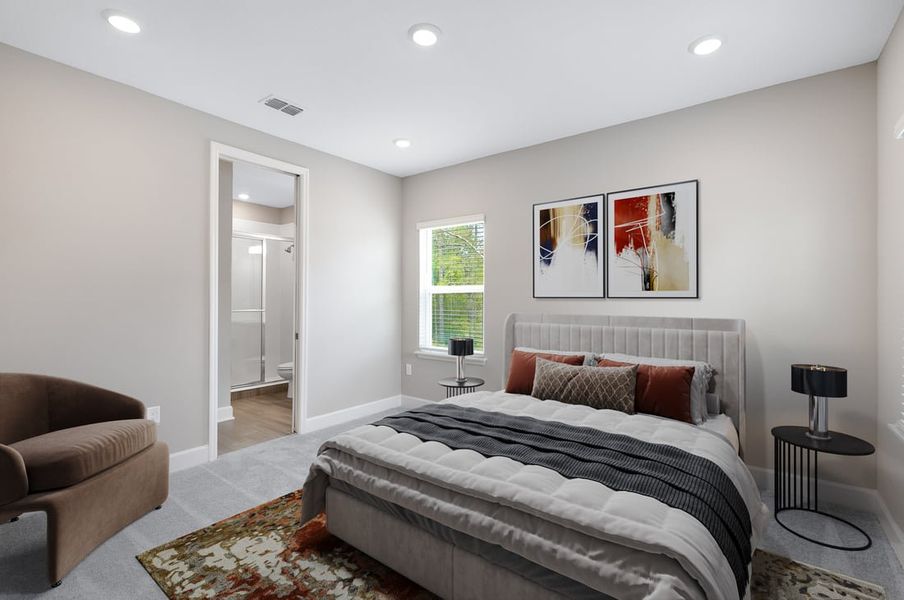Representative furnished interior of a home built from the La Palma by Taylor Morrison in Colbert Landings, Palm Coast (Image 10).