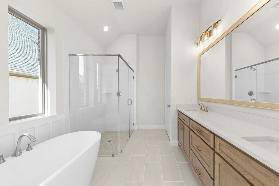 The Adley B Primary Suite Bathroom