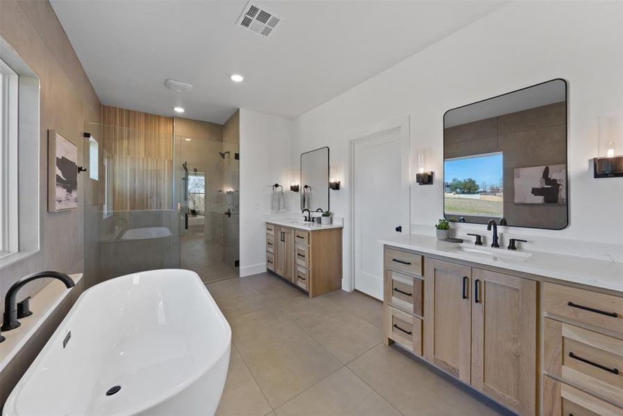 Furnished interior view inside a new home in , Belton (Image 28).