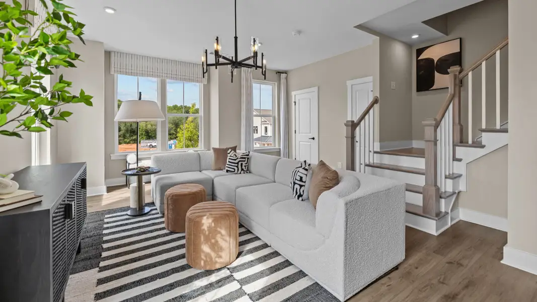 The Landon Plan by DRB Homes in Charlotte, NC- Living Area