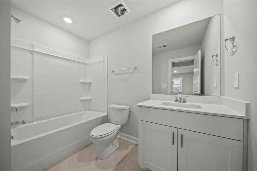 Furnished interior view inside a new home in Village at White Pine, Pendleton (Image 7). Furnished interior view inside a new home in Village at White Pine, Pendleton (Image 7).