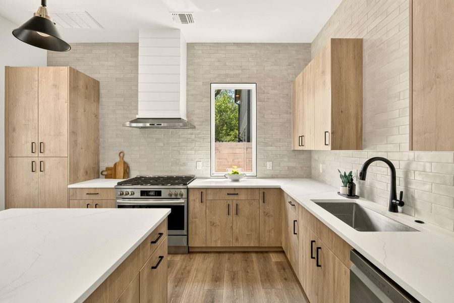 Furnished interior view inside a new home in , Austin (Image 14).