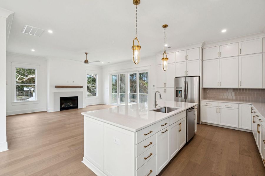 Furnished interior view inside a new home in , Mount Pleasant (Image 7).