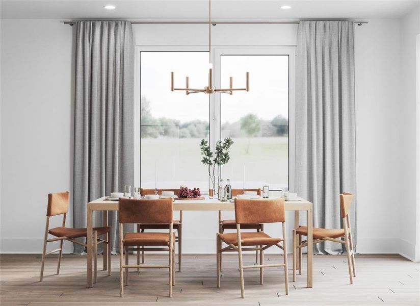 Furnished interior view inside a new home in , Austin (Image 6).