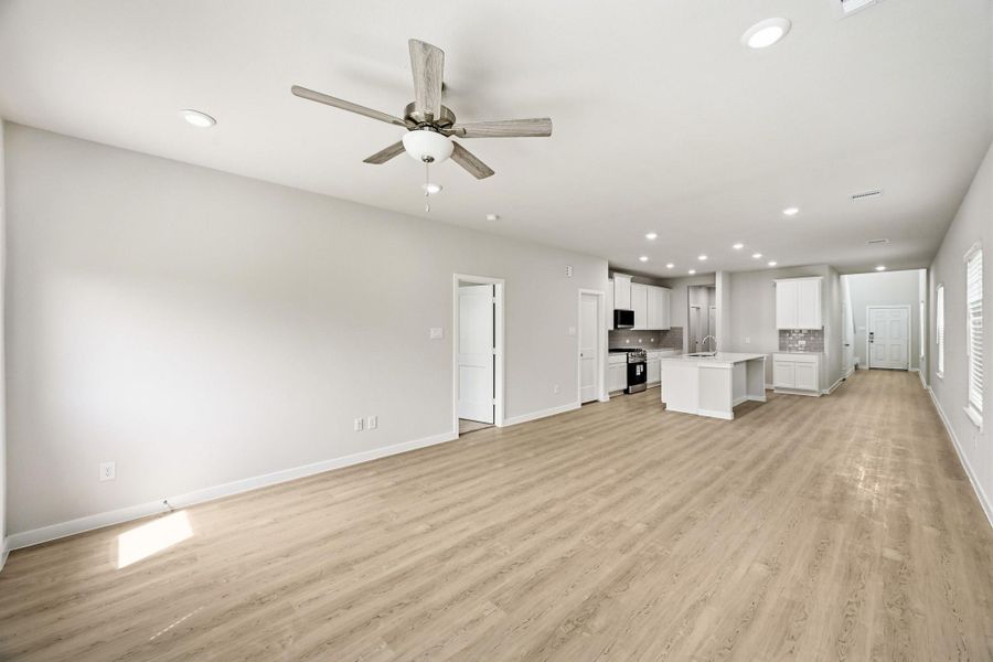 Spacious, unfurnished interior of a new home in Barrett Crossing, Crosby (Image 24). Spacious, unfurnished interior of a new home in Barrett Crossing, Crosby (Image 24).
