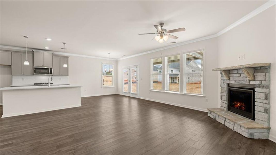 Spacious, unfurnished interior of a new home in Westland, Bogart (Image 12).